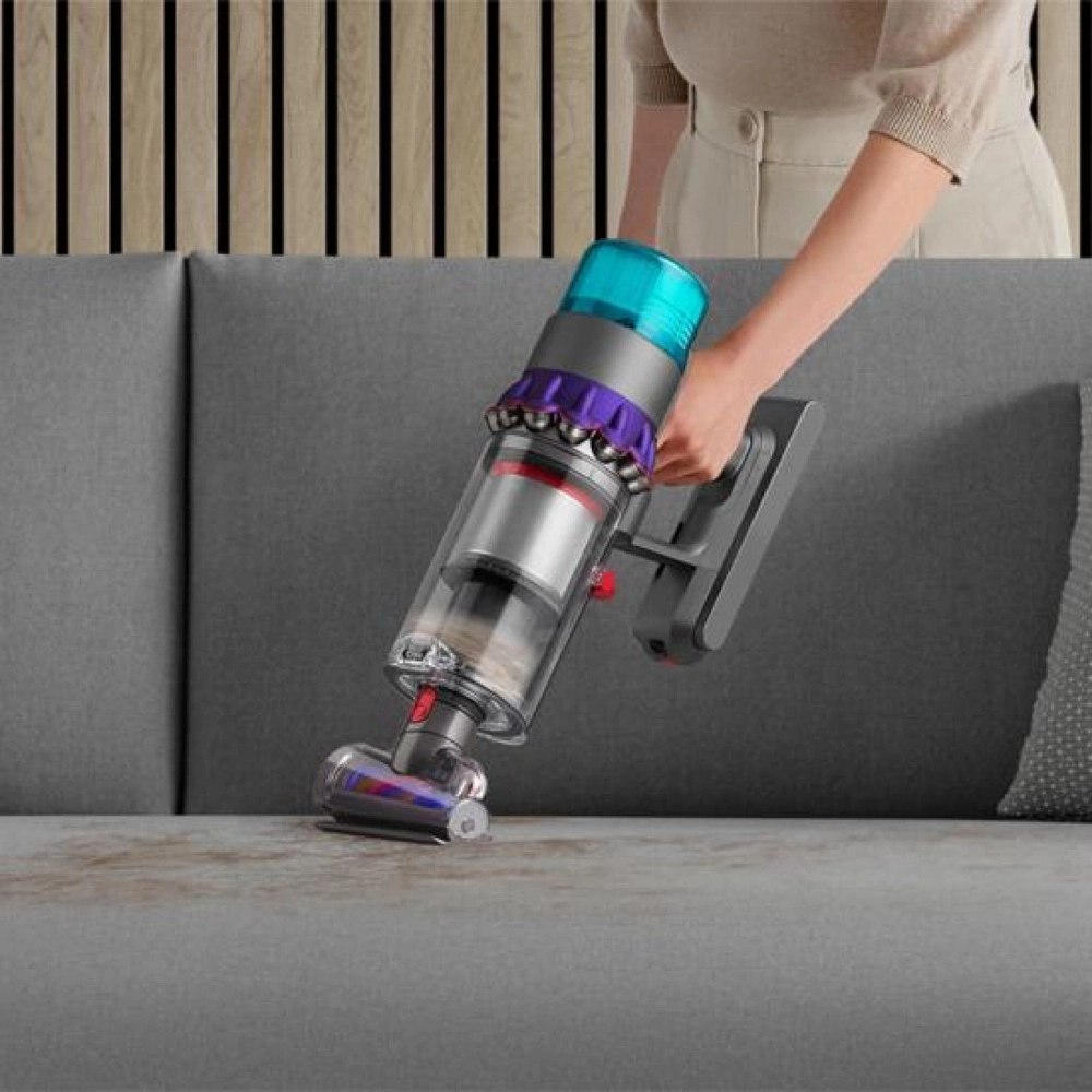 Вертикальный пылесос Dyson Gen5 Detect Absolute (SV23) Nickel/Purple купить  в Москве — низкая цена в интернет-магазине alikson: фото, характеристики,  отзывы