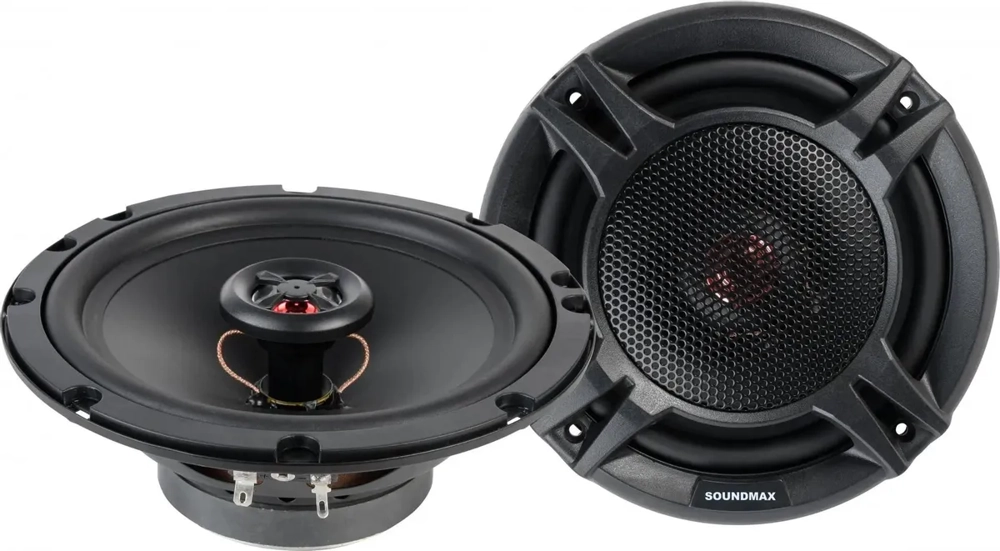 Купить Колонки автомобильные Soundmax SM-CSI602, 16.5 см (6 1/2 дюйм.),  комплект 2 шт. по низкой цене в Москве с доставкой. Характеристики, отзывы,  гарантия | интернет-магазин Alikson