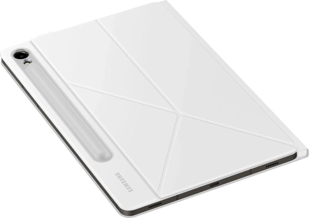 Чехол для планшета Samsung Smart Book Cover, для Samsung Galaxy Tab S9,  белый [ef-bx710pwegru] купить в Москве — низкая цена в интернет-магазине  alikson: фото, характеристики, отзывы