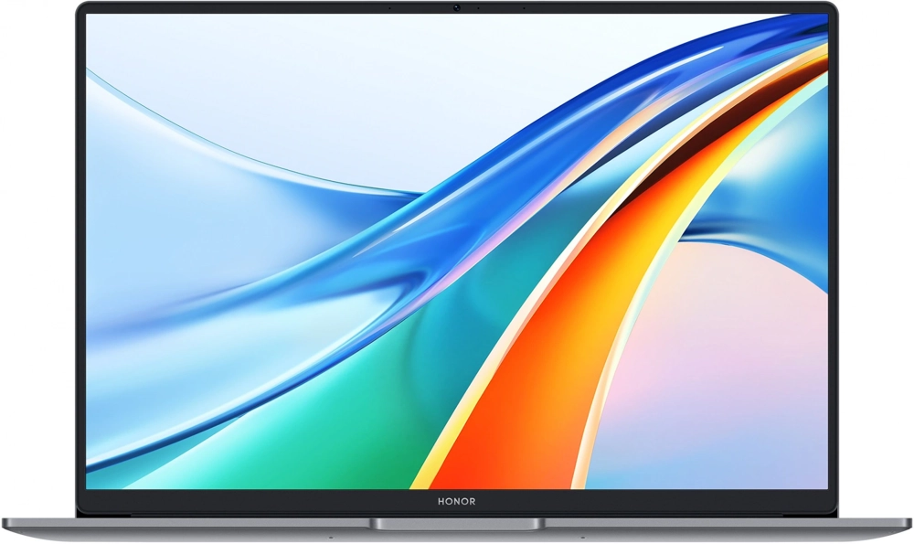 НоутбукHonorMagicBookX16Pro5301AHQV,16",2024,IPS,IntelCorei513420H2.1ГГц,8-ядерный,8ГБLPDDR4x,512ГБSSD,IntelUHDGraphics,Windows11Home,серый