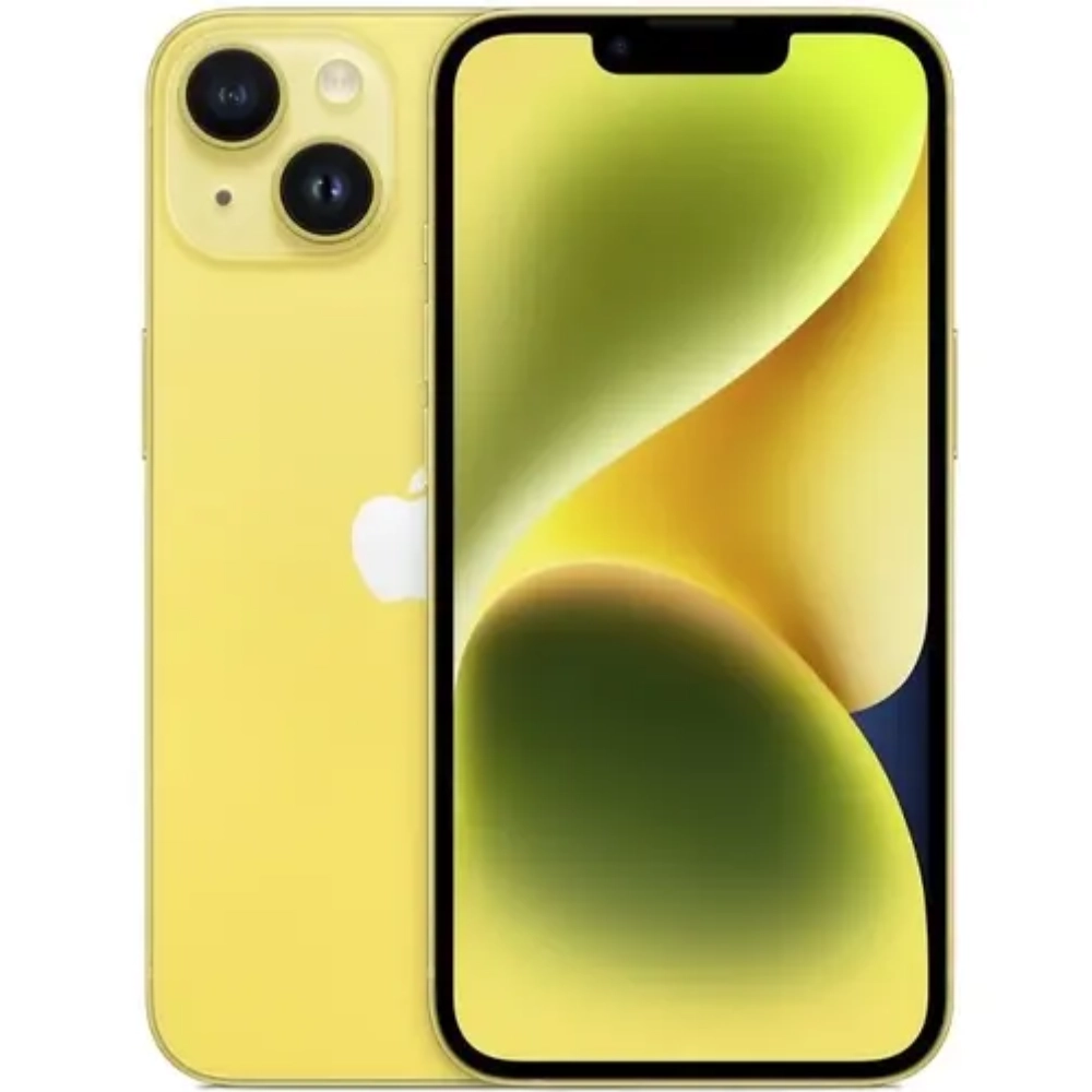 Купить Смартфон Apple iPhone 14 128Gb Yellow (eSIM) по низкой цене в Москве  с доставкой. Характеристики, отзывы, гарантия | интернет-магазин Alikson