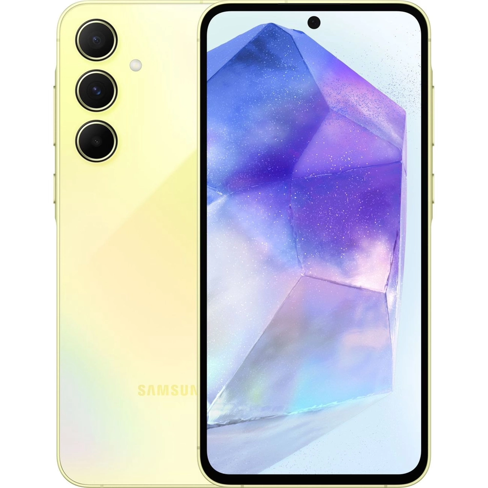 Смартфон Samsung Galaxy A55 5G 8/256Gb Awesome Lemon (2 SIM+eSIM) купить в  Москве — низкая цена в интернет-магазине alikson: фото, характеристики,  отзывы